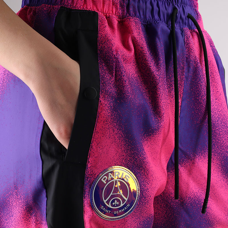 женские разноцветные брюки Jordan Paris Saint-Germain Women's Warm-Up Pants CZ7493-510 - цена, описание, фото 3